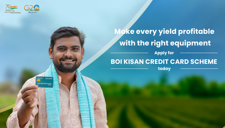 BOI Kisan Credit Card Scheme